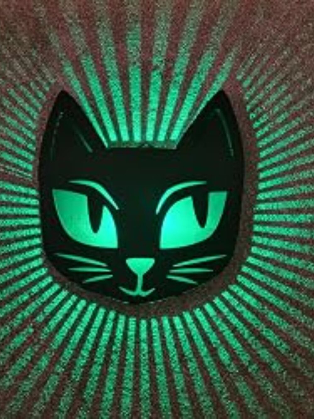 Black Cat Light,Battery Operated LED Sign - Picture 4 of 12